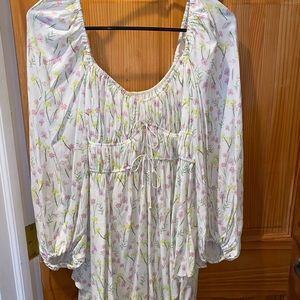 New and never worn For Love & Lemons floral dress